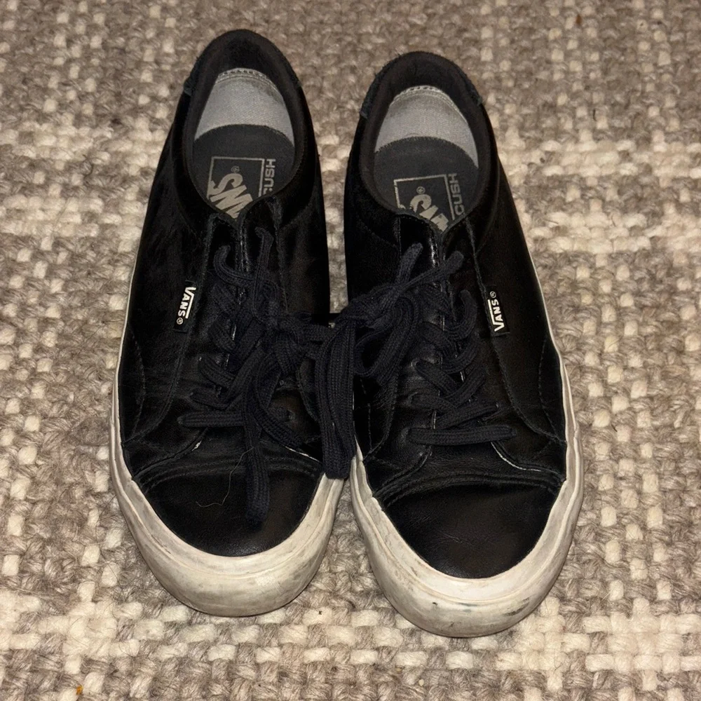 Vans Classic Black and White Sneakers
